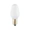 Westinghouse Westinghouse 4 W C7 Specialty Incandescent Bulb E12 (Candelabra) White 2 pk 0379500 - alternate 1